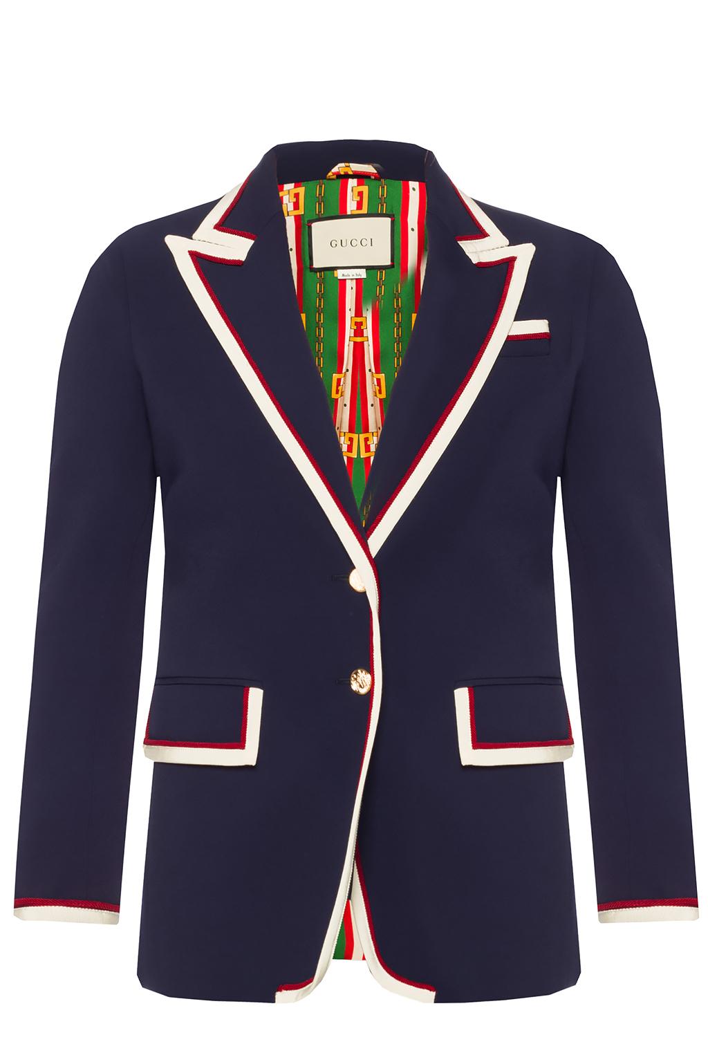 Gucci on sale blue blazer